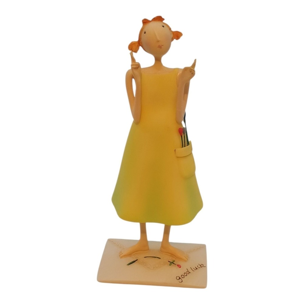 Most Sincerely "Good Luck" Figurine x Claire Stoner For Demdaco Figure 2004